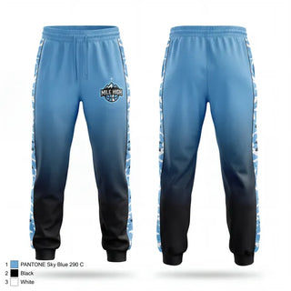 Sweatpants, MILE HIGH 12:11, Men's Basketball, Teamtime, Team time, sublimation, custom sports apparel, team uniforms, spirit wear, spiritwear, sports uniforms, custom shirts, team store, custom team store, fundraiser sports, apparel fundraiser