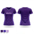 Misfitz 93783484 Women's Short Sleeve V-neck Shirt - 1