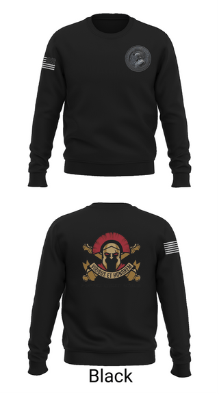 Crew Neck Sweatshirt, Charlie Battery 2-114th FA, , Teamtime, Team time, sublimation, custom sports apparel, team uniforms, spirit wear, spiritwear, sports uniforms, custom shirts, team store, custom team store, fundraiser sports, apparel fundraiser