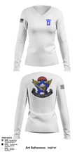 HHC, Brigade Support Battalion 173D IBCT(A) 58990050 Women's Long Sleeve V-neck Shirt - 2