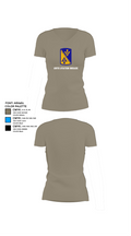 128th Aviation Brigade 66683018 Women's Short Sleeve V-neck Shirt - 64
