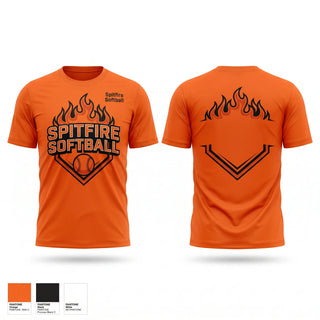 Short Sleeve Performance Shirt, Spitfire Softball, Softball, Teamtime, Team time, sublimation, custom sports apparel, team uniforms, spirit wear, spiritwear, sports uniforms, custom shirts, team store, custom team store, fundraiser sports, apparel fundraiser