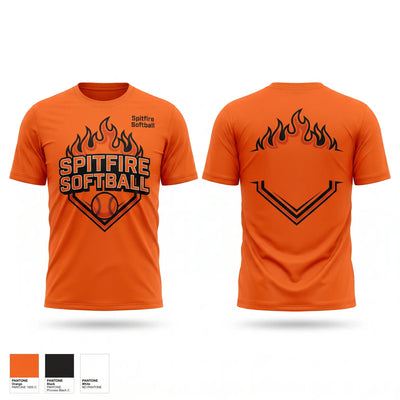 Spitfire Softball Short Sleeve Performance Shirt - 2