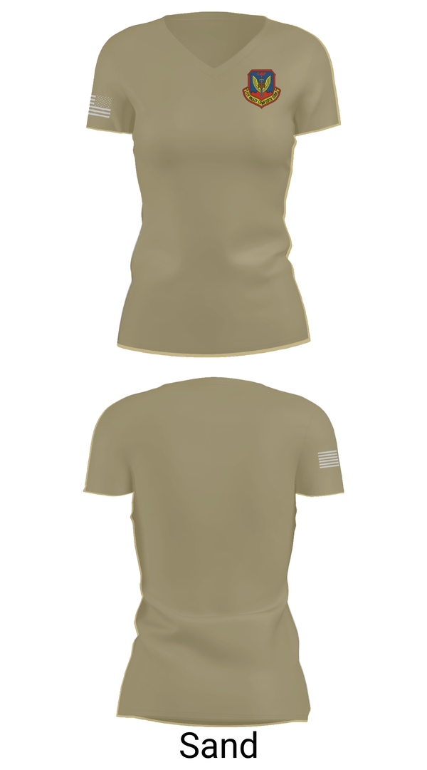 Womens Short Sleeve Vneck Shirt, IL-274, Air Force, Teamtime, Team time, sublimation, custom sports apparel, team uniforms, spirit wear, spiritwear, sports uniforms, custom shirts, team store, custom team store, fundraiser sports, apparel fundraiser