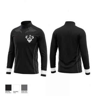 Quarter Zip Jacket, Barbarians Hawaii, Rugby, Teamtime, Team time, sublimation, custom sports apparel, team uniforms, spirit wear, spiritwear, sports uniforms, custom shirts, team store, custom team store, fundraiser sports, apparel fundraiser