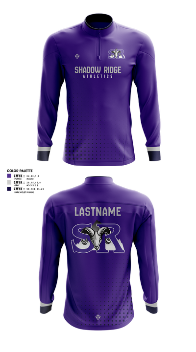 Shadow Ridge Middle School Quarter Zip Jacket - 3