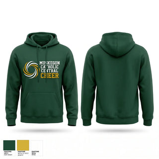 Hoodie, Muskegon Catholic Central Cheer, Cheer, Teamtime, Team time, sublimation, custom sports apparel, team uniforms, spirit wear, spiritwear, sports uniforms, custom shirts, team store, custom team store, fundraiser sports, apparel fundraiser