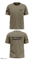 Tift County Sheriff 16437205 Old School Cotton Feel Shirt - 1
