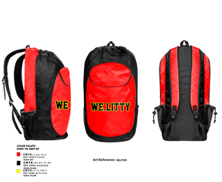 Gear Bag, We Litty!, , Teamtime, Team time, sublimation, custom sports apparel, team uniforms, spirit wear, spiritwear, sports uniforms, custom shirts, team store, custom team store, fundraiser sports, apparel fundraiser