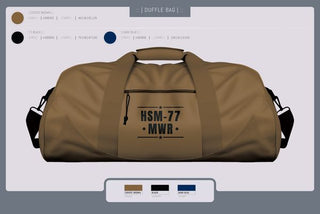 Duffle Bag, HSM-77 MWR, , Teamtime, Team time, sublimation, custom sports apparel, team uniforms, spirit wear, spiritwear, sports uniforms, custom shirts, team store, custom team store, fundraiser sports, apparel fundraiser