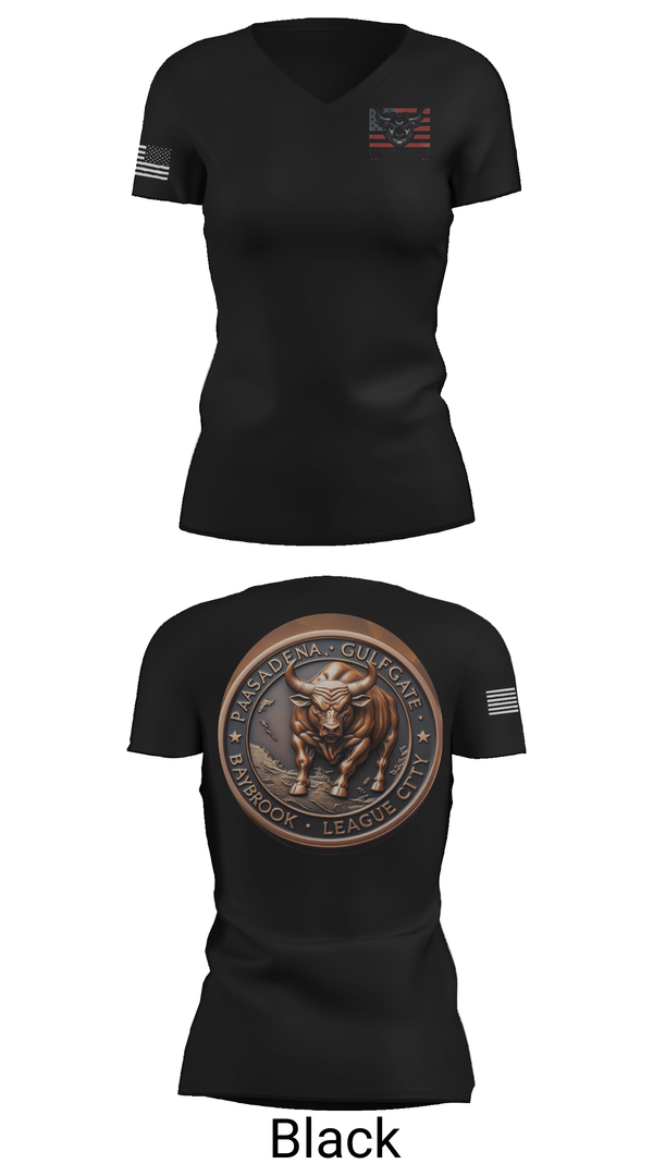 Womens Short Sleeve Vneck Shirt, Baybrook Army Recruiting Company, , Teamtime, Team time, sublimation, custom sports apparel, team uniforms, spirit wear, spiritwear, sports uniforms, custom shirts, team store, custom team store, fundraiser sports, apparel fundraiser