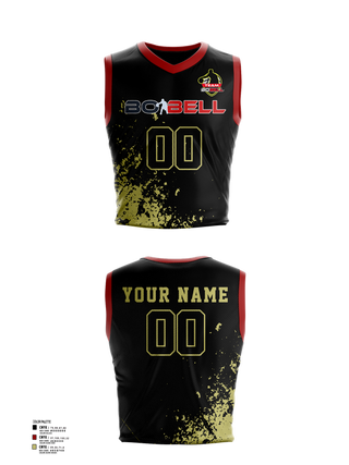 Mens Basketball Jersey, Team Bo Bell, Men's Basketball, Teamtime, Team time, sublimation, custom sports apparel, team uniforms, spirit wear, spiritwear, sports uniforms, custom shirts, team store, custom team store, fundraiser sports, apparel fundraiser