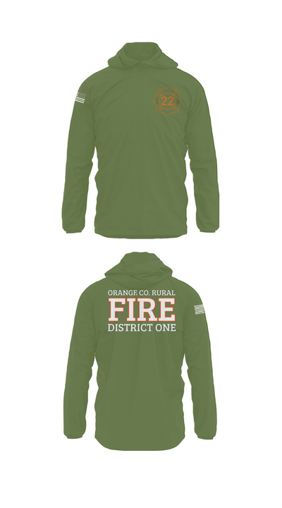 Orange County Rural District 1 Fire Department 66539276 Windbreaker - 41