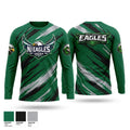 New Jersey Eagles Long Sleeve Performance Shirt 1