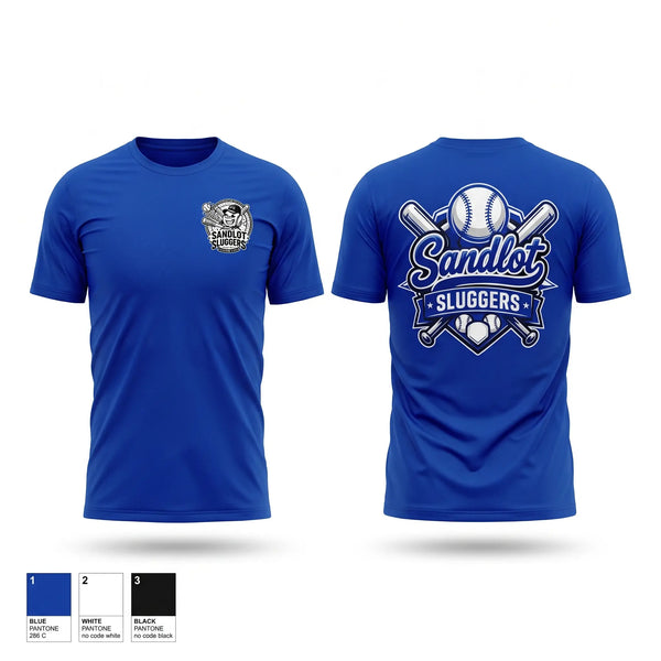 Short Sleeve Performance Shirt, SANDLOT SLUGGERS, Baseball, Teamtime, Team time, sublimation, custom sports apparel, team uniforms, spirit wear, spiritwear, sports uniforms, custom shirts, team store, custom team store, fundraiser sports, apparel fundraiser