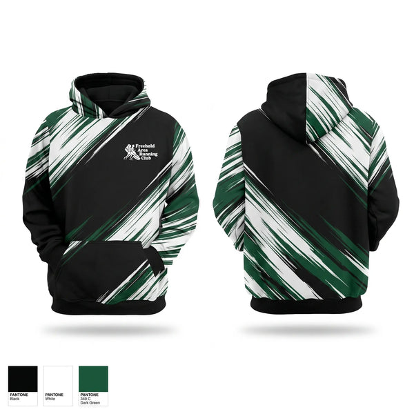 Hoodie, Freehold Running Club, Cross Country, Teamtime, Team time, sublimation, custom sports apparel, team uniforms, spirit wear, spiritwear, sports uniforms, custom shirts, team store, custom team store, fundraiser sports, apparel fundraiser