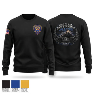 Crew Neck Sweatshirt, JDO CLASS # 44, Police, Teamtime, Team time, sublimation, custom sports apparel, team uniforms, spirit wear, spiritwear, sports uniforms, custom shirts, team store, custom team store, fundraiser sports, apparel fundraiser