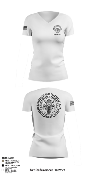 Womens Short Sleeve Vneck Shirt, Denver MRCO, , Teamtime, Team time, sublimation, custom sports apparel, team uniforms, spirit wear, spiritwear, sports uniforms, custom shirts, team store, custom team store, fundraiser sports, apparel fundraiser