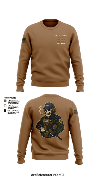 Crew Neck Sweatshirt, CAT 611, Army, Teamtime, Team time, sublimation, custom sports apparel, team uniforms, spirit wear, spiritwear, sports uniforms, custom shirts, team store, custom team store, fundraiser sports, apparel fundraiser