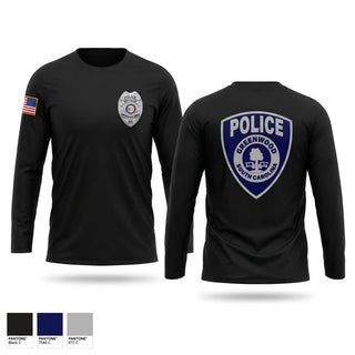 Long Sleeve Performance Shirt, GREENWOOD POLICE DEPARTMENT, Police, Teamtime, Team time, sublimation, custom sports apparel, team uniforms, spirit wear, spiritwear, sports uniforms, custom shirts, team store, custom team store, fundraiser sports, apparel fundraiser