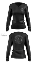 Priority Response Team 28463676 Women's Long Sleeve V-neck Shirt - 22
