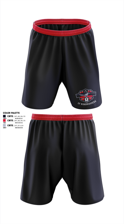 CF Roadrunners Mens Soccer Shorts - 1