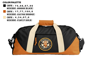 Duffle Bag, Rivalry Baseball Club, Baseball, Teamtime, Team time, sublimation, custom sports apparel, team uniforms, spirit wear, spiritwear, sports uniforms, custom shirts, team store, custom team store, fundraiser sports, apparel fundraiser