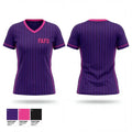 F.A.F.O 48006283 Women's Short Sleeve V-neck Shirt - 1