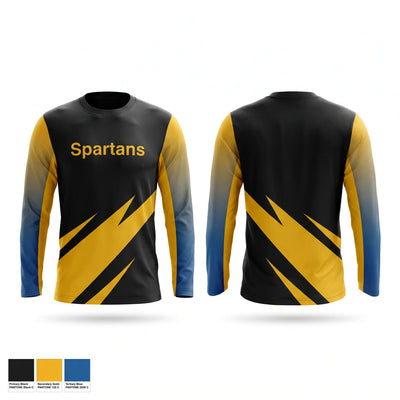 Spartans Long Sleeve Performance Shirt - 1