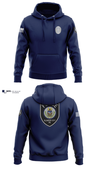 Hoodie, Ellwood city police, Police, Teamtime, Team time, sublimation, custom sports apparel, team uniforms, spirit wear, spiritwear, sports uniforms, custom shirts, team store, custom team store, fundraiser sports, apparel fundraiser