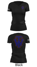 W.I.T. 56658310 Women's Short Sleeve V-neck Shirt - 24