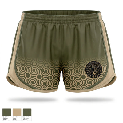Texas Iron Baseball Women's Shorts - 1
