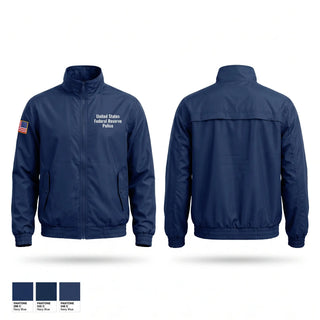 Windbreaker, United States Federal Reserve Police, Police, Teamtime, Team time, sublimation, custom sports apparel, team uniforms, spirit wear, spiritwear, sports uniforms, custom shirts, team store, custom team store, fundraiser sports, apparel fundraiser