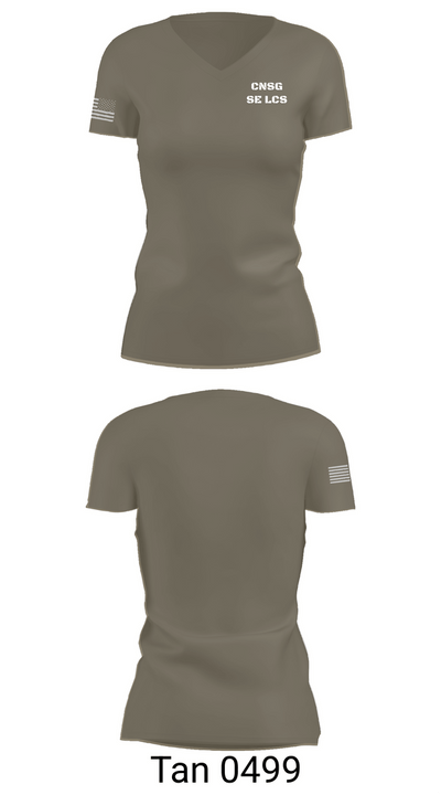 CNSG SE LCS 92089189 Women's Short Sleeve V-neck Shirt - 65