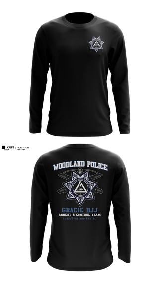 Long Sleeve Performance Shirt, Arrest and Control, Police, Teamtime, Team time, sublimation, custom sports apparel, team uniforms, spirit wear, spiritwear, sports uniforms, custom shirts, team store, custom team store, fundraiser sports, apparel fundraiser
