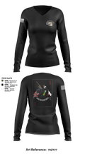 Human Smuggling 75508558 Women's Long Sleeve V-neck Shirt - 3