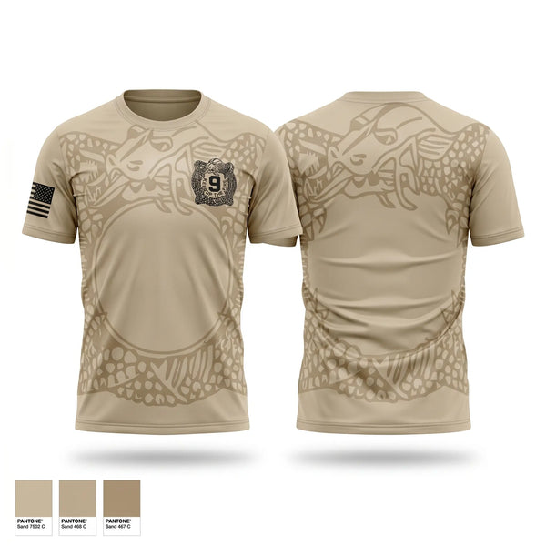 Short Sleeve Performance Shirt, 4th Battalion 9th Infantry Regiment, Army, Teamtime, Team time, sublimation, custom sports apparel, team uniforms, spirit wear, spiritwear, sports uniforms, custom shirts, team store, custom team store, fundraiser sports, apparel fundraiser