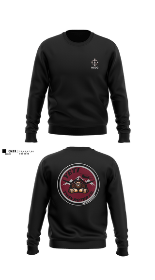 Crew Neck Sweatshirt, 160th SOAR, , Teamtime, Team time, sublimation, custom sports apparel, team uniforms, spirit wear, spiritwear, sports uniforms, custom shirts, team store, custom team store, fundraiser sports, apparel fundraiser