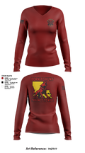 239th Military Police Company 13806202 Women's Long Sleeve V-neck Shirt - 1