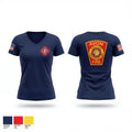 Avon Fire Department 34682194 Women's Short Sleeve V-neck Shirt - 1