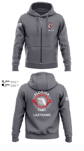 Zip Hoodie, Florida State Animal Response Coalition, , Teamtime, Team time, sublimation, custom sports apparel, team uniforms, spirit wear, spiritwear, sports uniforms, custom shirts, team store, custom team store, fundraiser sports, apparel fundraiser