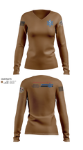 Alabama CARE EMS Inc. 56546615 Women's Long Sleeve V-neck Shirt - 21