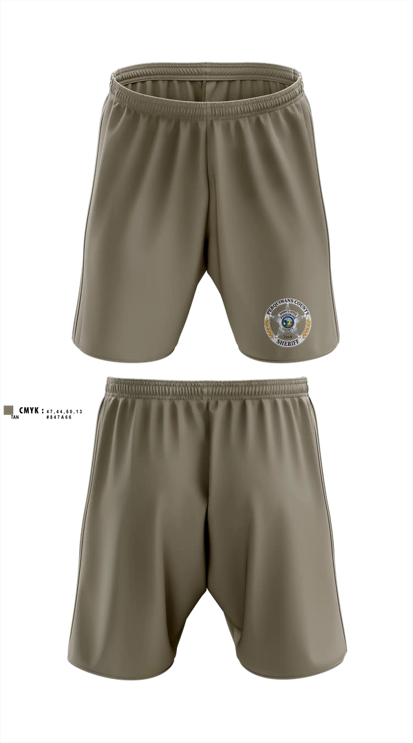 Athletic Shorts With Pockets, Perquimans County Sheriff's Office, Police, Teamtime, Team time, sublimation, custom sports apparel, team uniforms, spirit wear, spiritwear, sports uniforms, custom shirts, team store, custom team store, fundraiser sports, apparel fundraiser