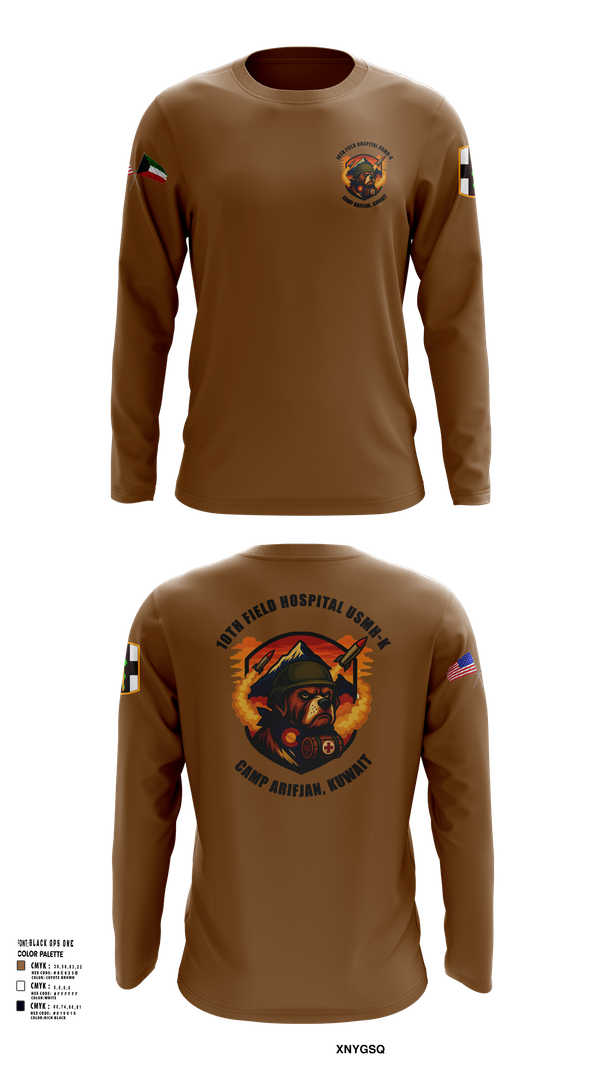 Long Sleeve Performance Shirt, 10th Field Hospital (FWD), , Teamtime, Team time, sublimation, custom sports apparel, team uniforms, spirit wear, spiritwear, sports uniforms, custom shirts, team store, custom team store, fundraiser sports, apparel fundraiser