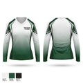 Fall Creek Football Women's Long Sleeve V-neck Shirt - 1