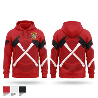 Hoodie, Atkins Volunteer Fire Department, Fire Department, Teamtime, Team time, sublimation, custom sports apparel, team uniforms, spirit wear, spiritwear, sports uniforms, custom shirts, team store, custom team store, fundraiser sports, apparel fundraiser