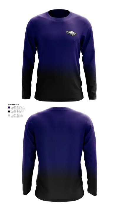 Southern Valley Eagles 31778769 Long Sleeve Shooting Shirt - 2