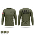 A.C.E.S (Acushnet Crime & Evidence Squad Long Sleeve Performance Shirt - 1