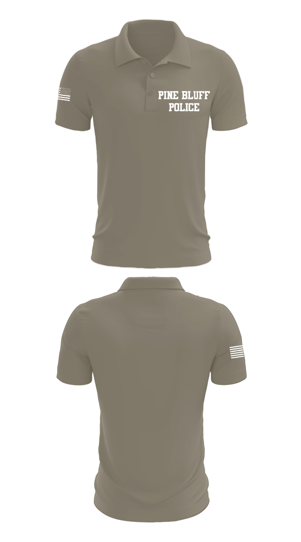 Short Sleeve Performance Polo, Pine Bluff Police, Police, Teamtime, Team time, sublimation, custom sports apparel, team uniforms, spirit wear, spiritwear, sports uniforms, custom shirts, team store, custom team store, fundraiser sports, apparel fundraiser