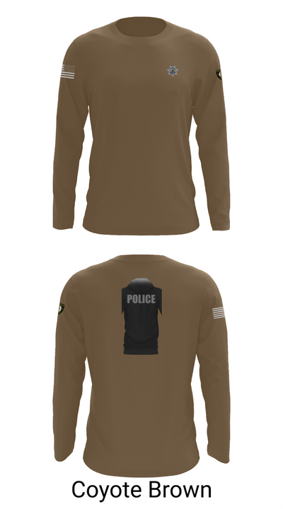 Nashville Police Department 22695418 Long Sleeve Performance Shirt 6